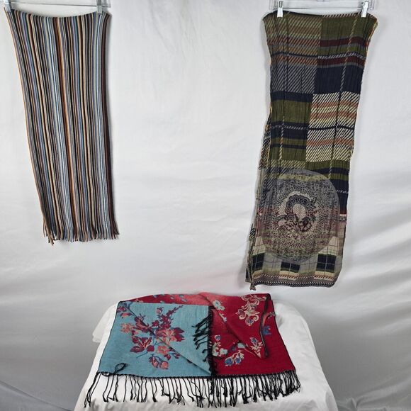 Scarves and Wraps Women's OS Colorful 3 Bundle Deal - Picture 5 of 5